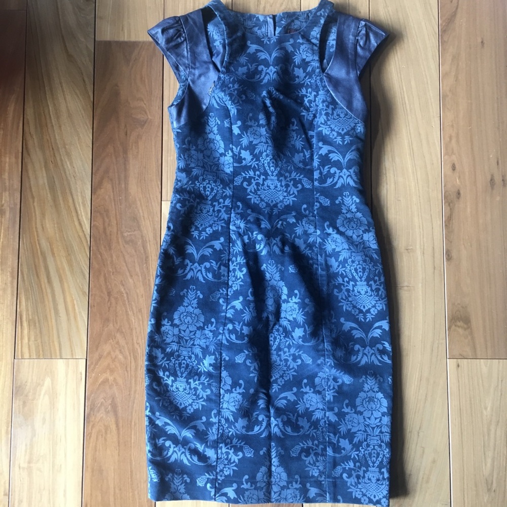 Blue European dress